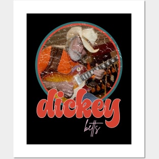 dickey betts  RIP Posters and Art